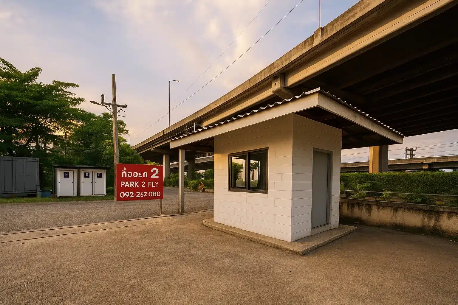Don Mueang Park 2 Fly ที่จอดรถใกล้สนามบินดอนเมือง (6)