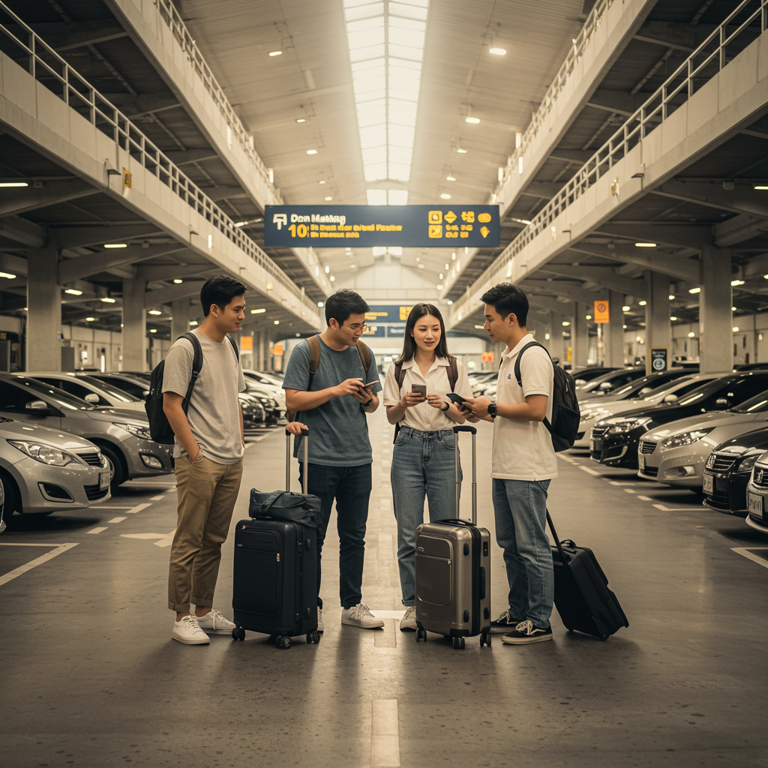ค่าจอดรถสนามบินดอนเมือง อัปเดต 2568 วางแผนการเดินทางให้คุ้มค่าที่สุด